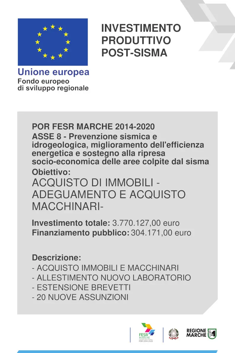 MARCHE cartello modello